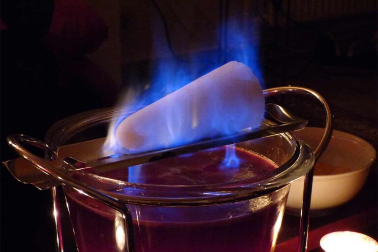 Wintergrillen mit Feuerzangenbowle