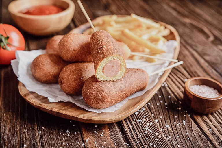 Corn Dogs vom Grill