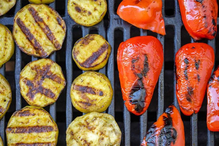 Japanisches Lachsfilet vom Grill