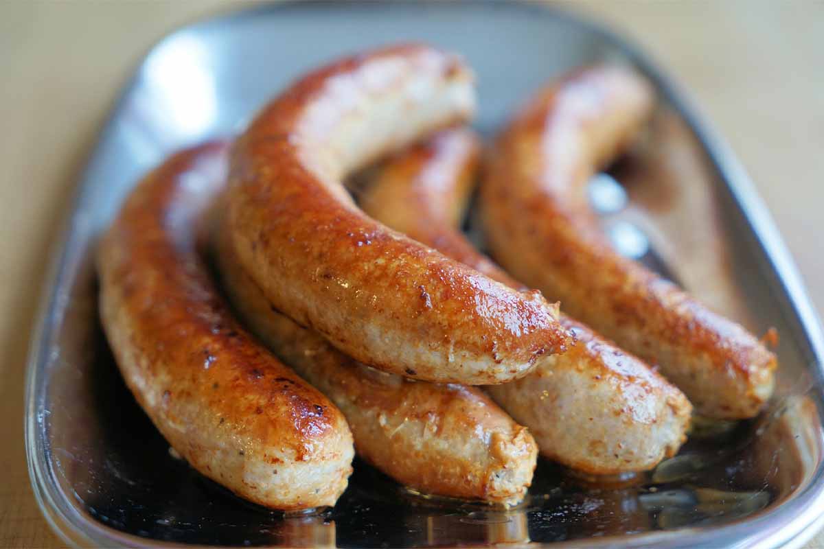 Thüringer Bratwurst aus eigener Küche