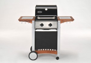 Gasgrill in edler Optik - der Burny Sizzler 200