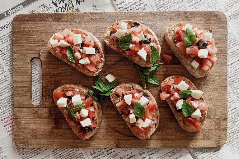 Bruschetta – der Appetitanreger aus Italien vom Grill