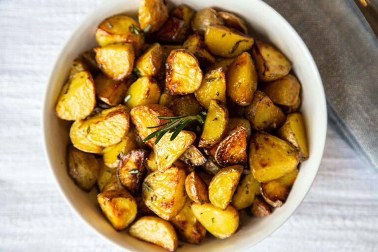 Grillkartoffeln mit Zwiebel und Paprika