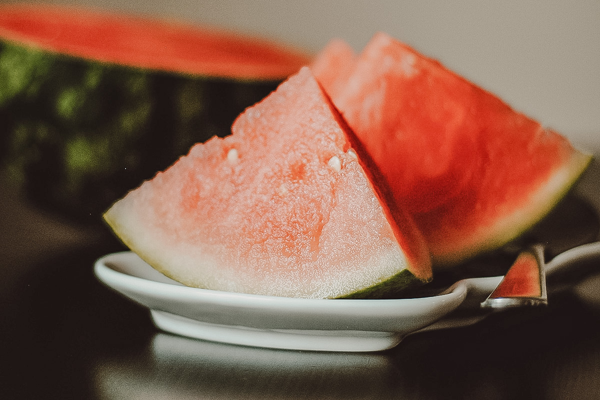 Wassermelone grillen