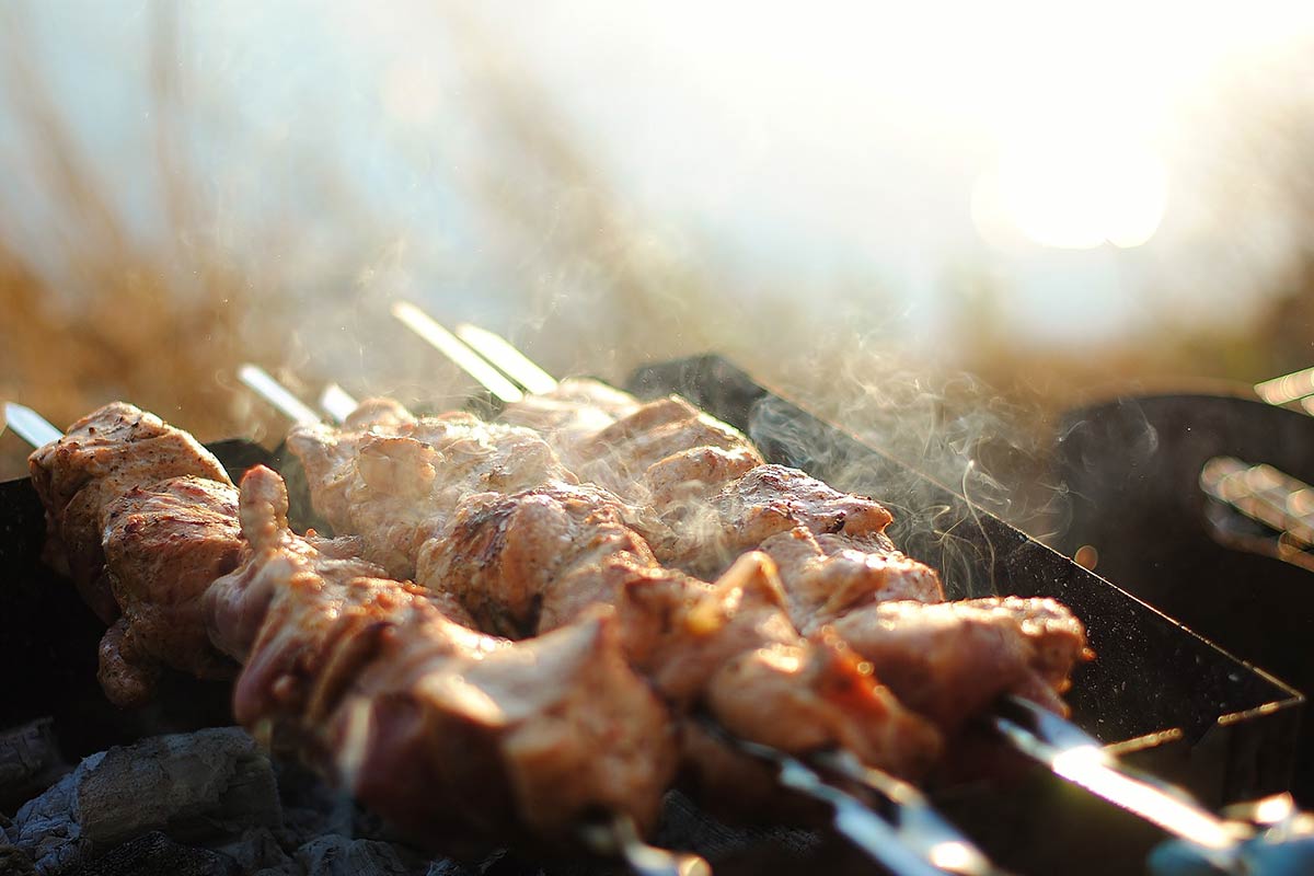 Schaschlik-Spieße mit Royal Spice Magic Dust