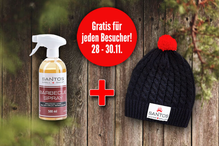 WEBER AKTION bei Santos! Sichert Euch das iGrill 3 Thermometer gratis*