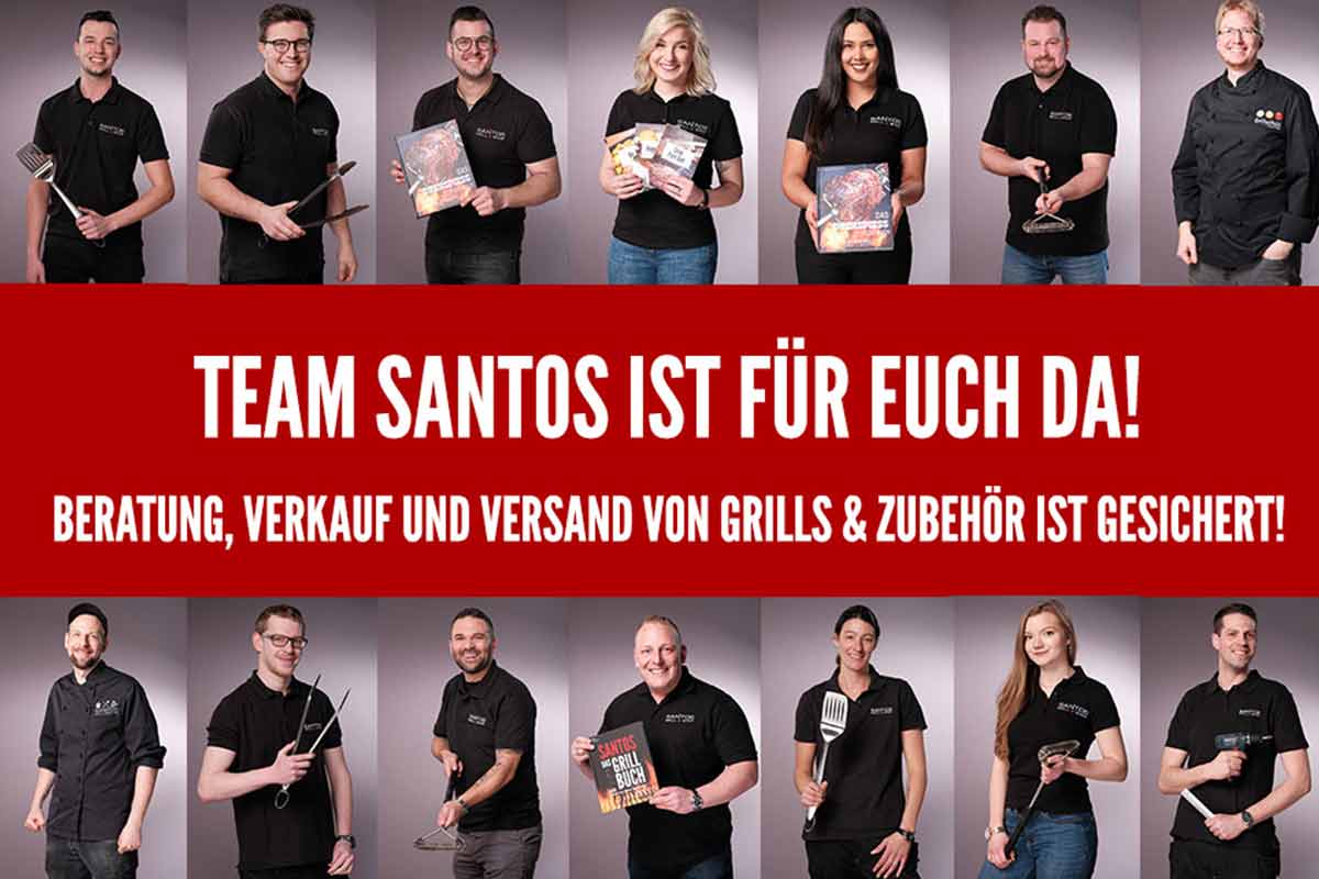 Kachel SANTOS Team wir sind für euch da!