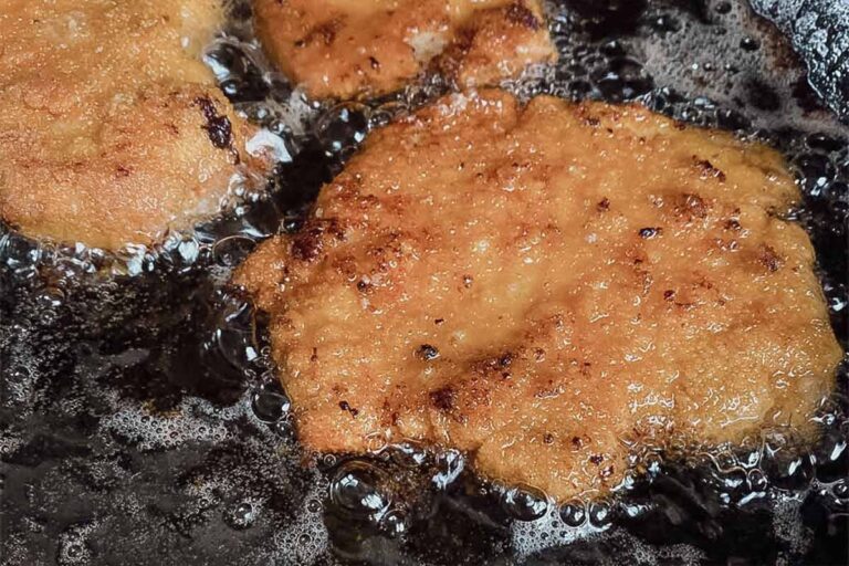 Original Wiener Schnitzel aus der Plancha