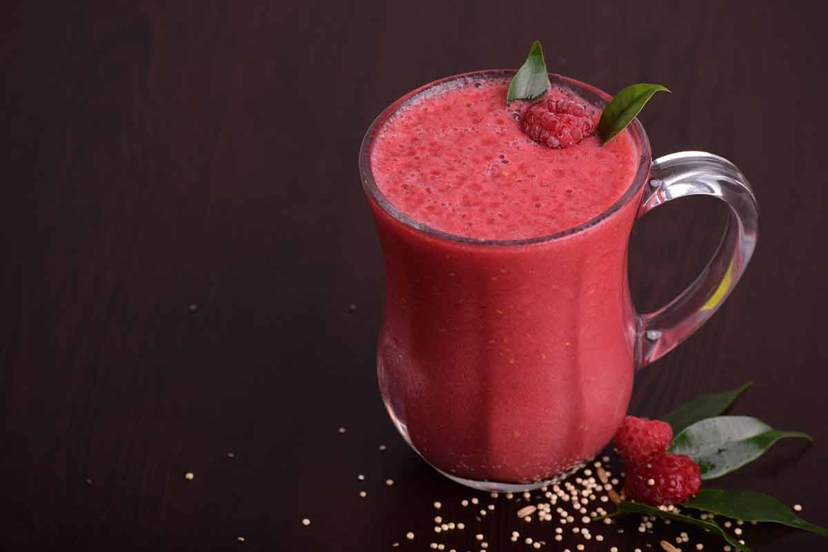 Apfel-Beeren-Smoothie