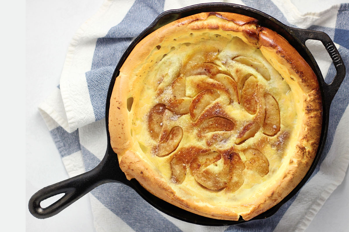 Apfel-Pfannkuchen – Grundrezept für süße und herzhafte Pfannkuchen