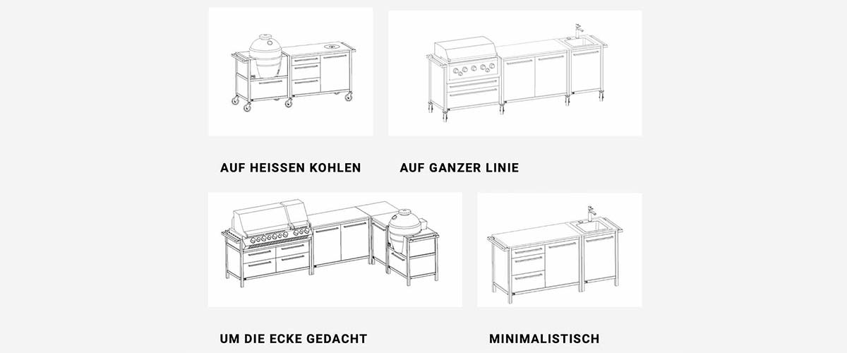 BURN OUT Außenküche selbst konfigurieren_