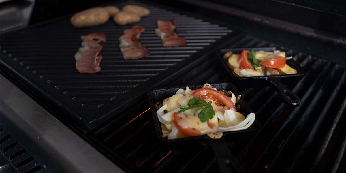 SANTOS Raclette Gussplatte