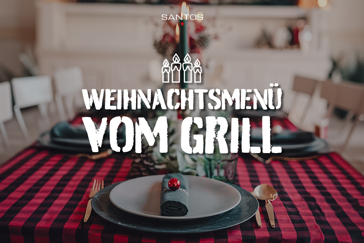 Weihnachtsmenü vom Grill