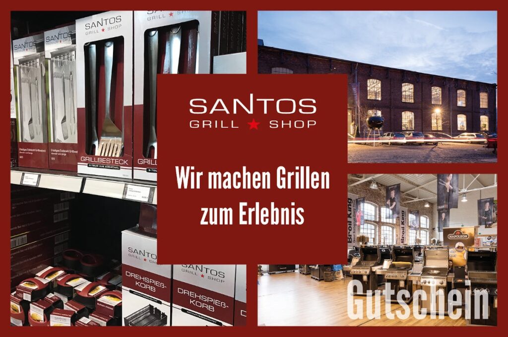 SANTOS Geschenkgutscheine für Grillzubehör