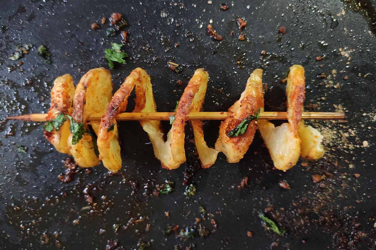 Verrückter Snack: Kartoffel-Tornado