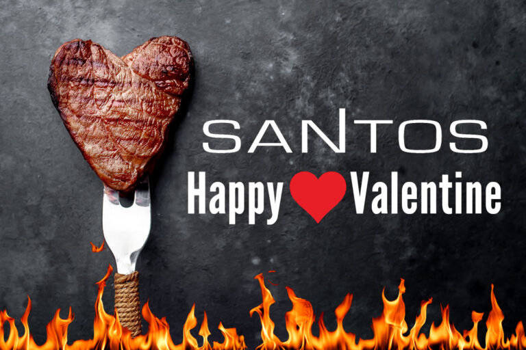 Valentinstag 2022 – mit brandheißen Grillgeschenken von SANTOS