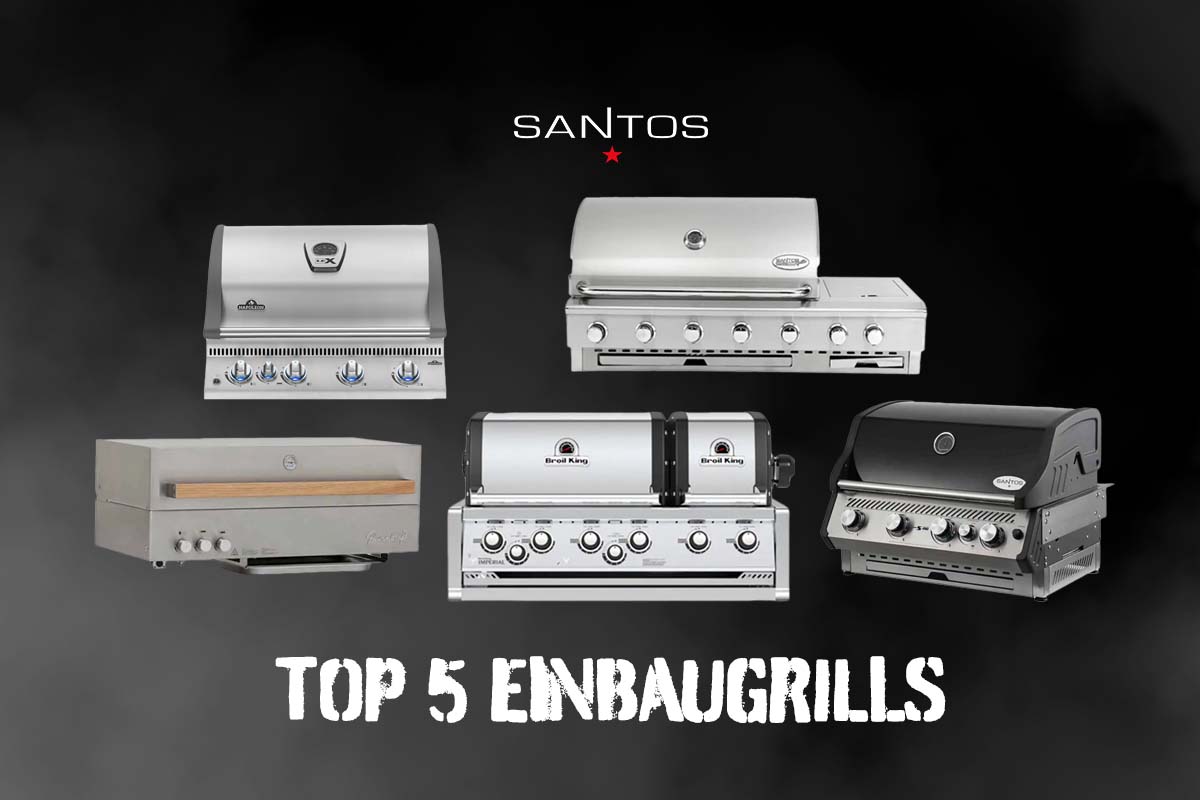 Die 5 besten Einbaugrills im Vergleich