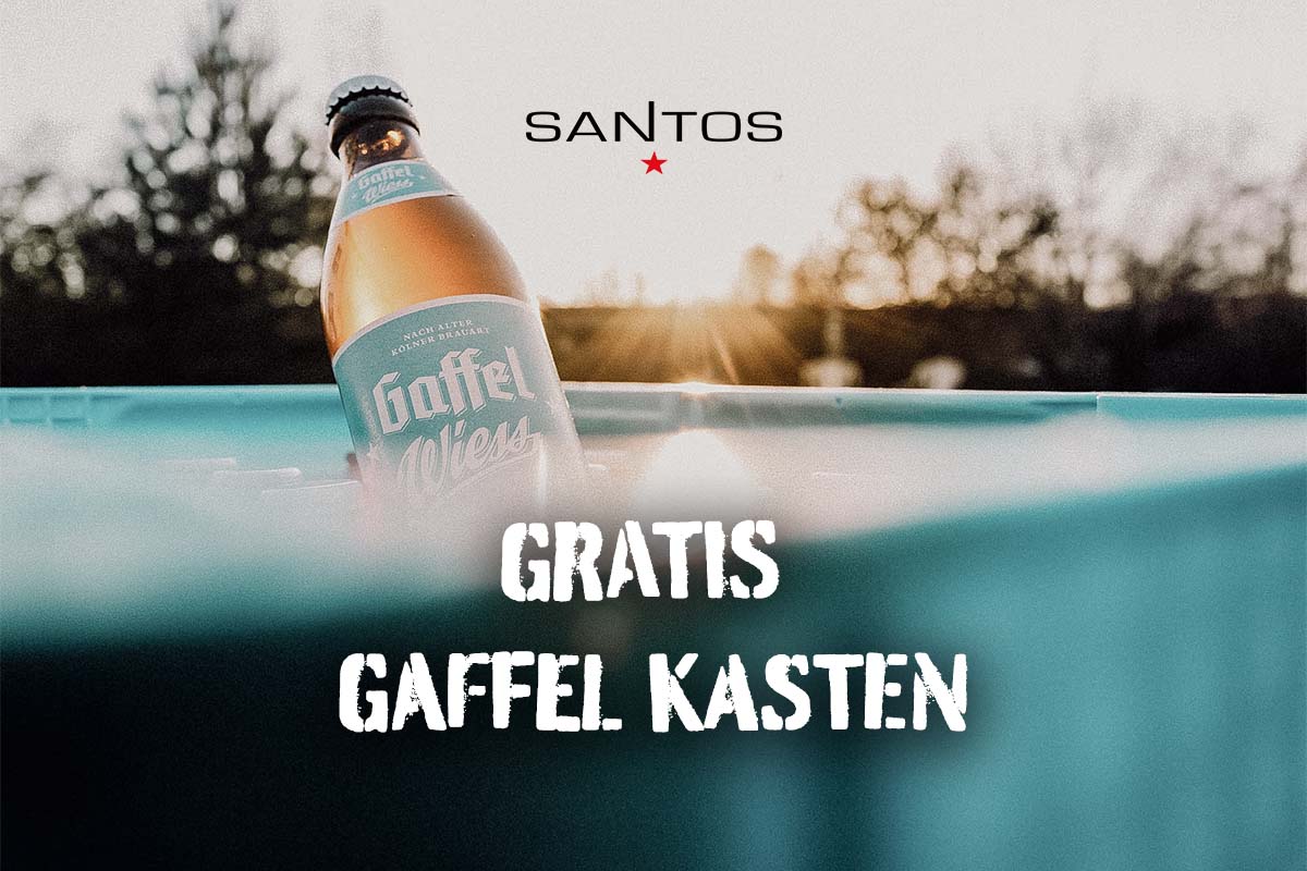 SANTOS Vatertagsaktion Gratis Gaffel