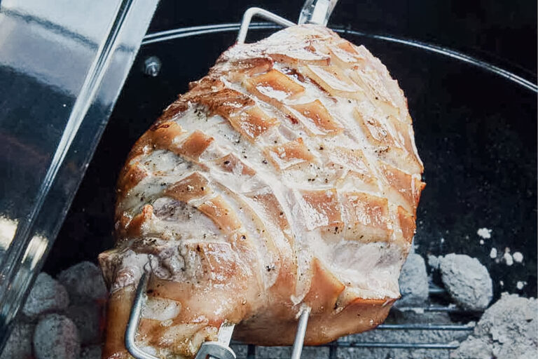 Roastbeef am Spieß