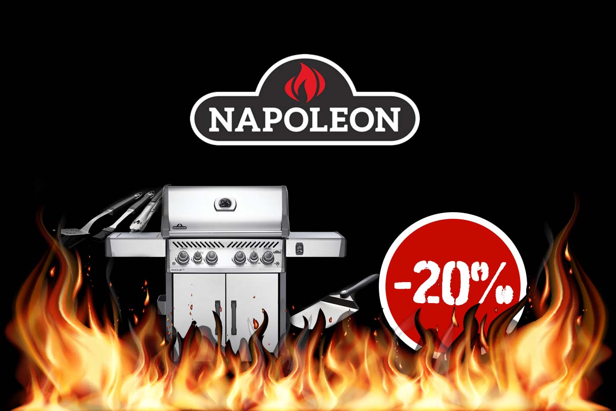 Napoleon Angebot Grills und Grillzubehör -20%