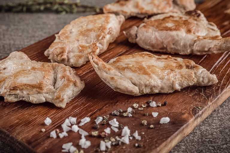 Duroc Schwein Kachelfleisch – Kerntemperatur | Kalorien | Erklärung