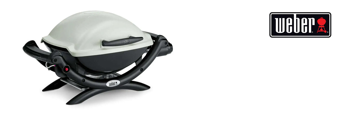 Weber Gasgrill Q 1000, Titanium