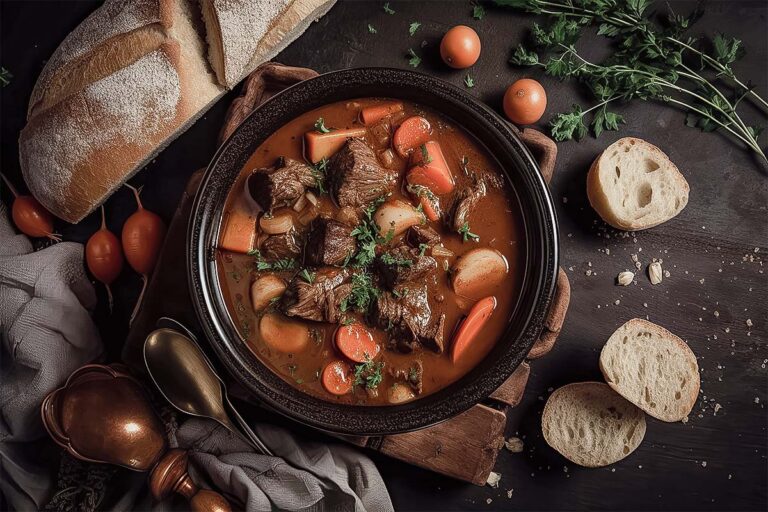 Kartoffel Gulasch aus dem Dutch Oven