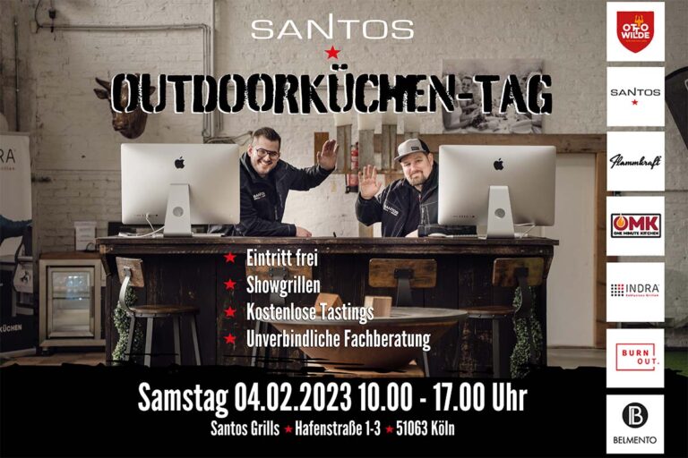 SANTOS Outdoorküchen-Tag 2023