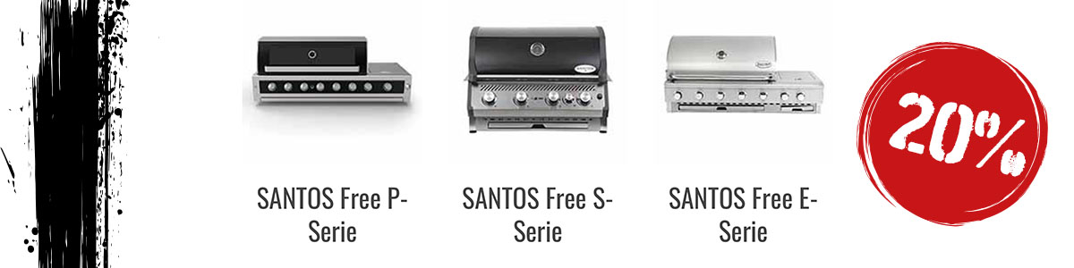 SANTOS-Superbowl-Angebote-Einbaugrills