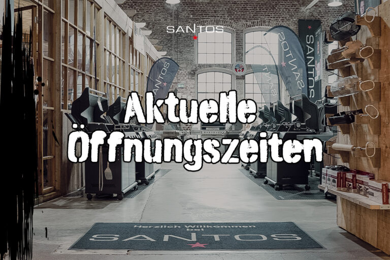 Aktuelle Öffnungszeiten – Saisonstart bei SANTOS