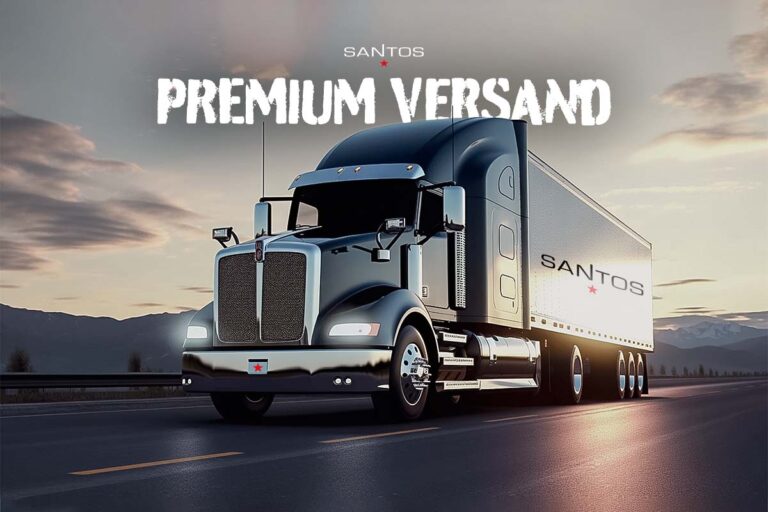 SANTOS Premium Versand inkl. Aufbau 🚚