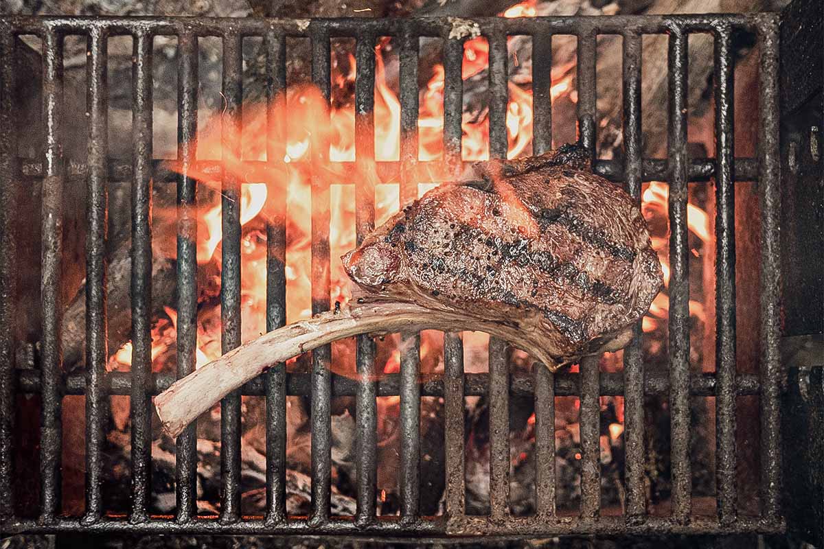 SANTOS Tomahawk Steak Rezept Grill