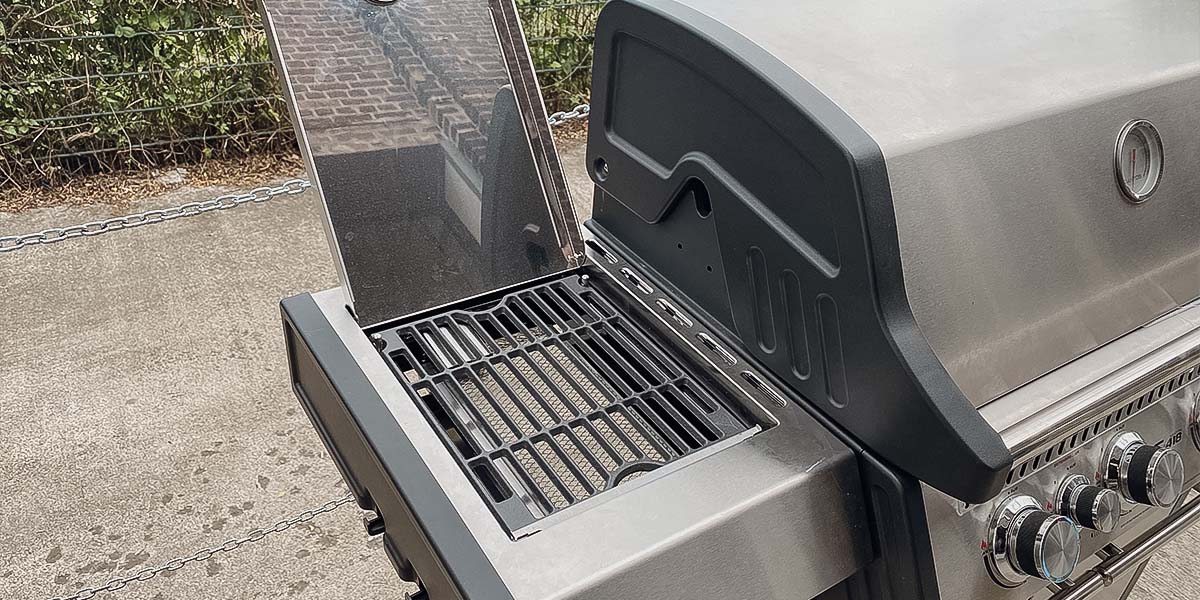 S-418 SANTOS Grilltest Seitenbrenner