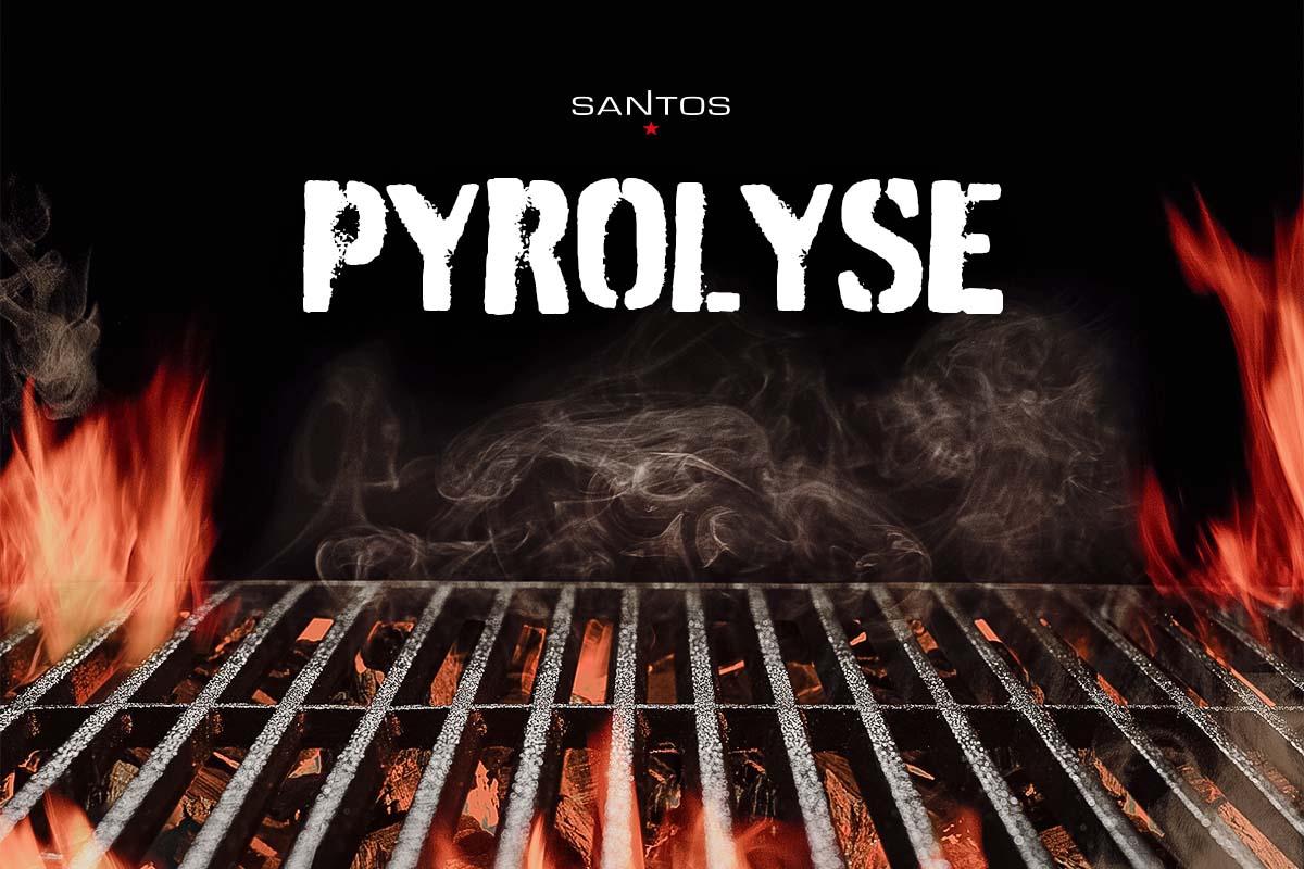 SANTOS Grill Magazin Gasgrill Pyrolyse