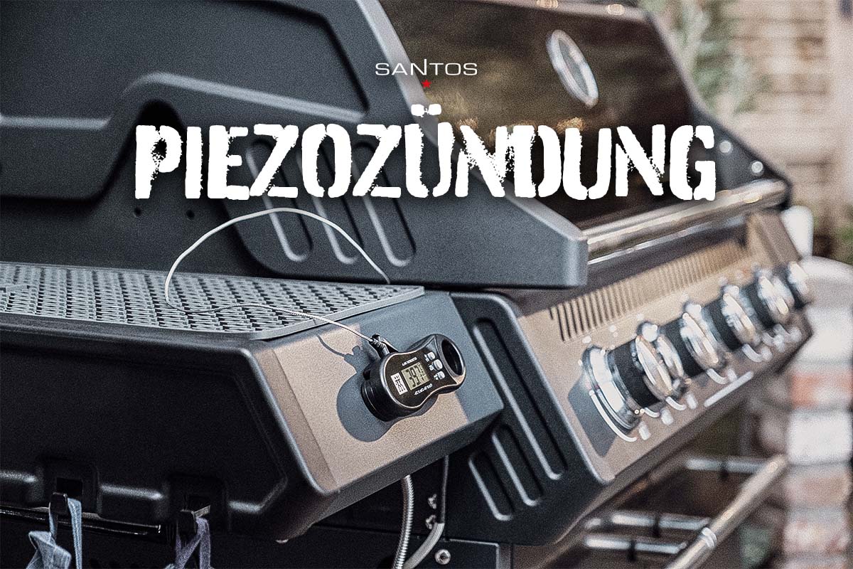 SANTOS Grill Magazin Piezozündung