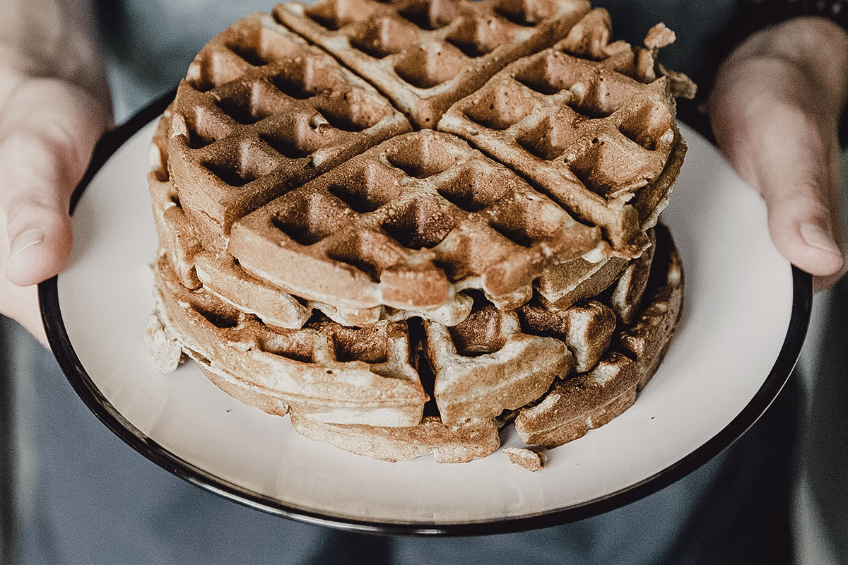 Pastrami Waffel