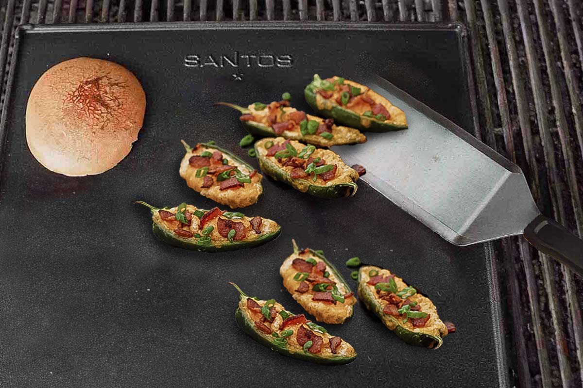 Gefüllte Jalapenos von der Gussplatte - Grill Magazin SANTOS