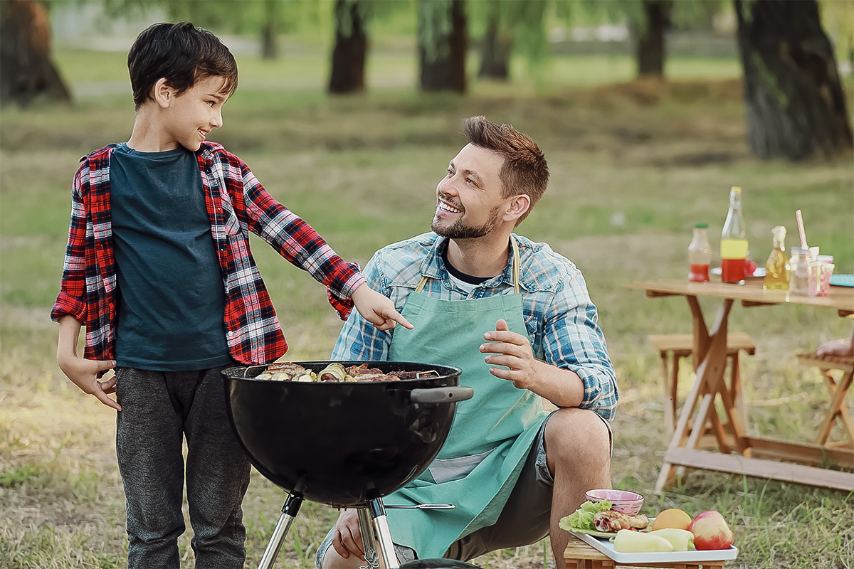 Grillen mit Kindern