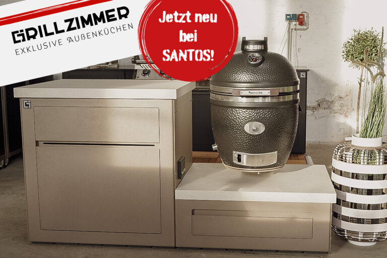 NEU: Roostr Outdoor Küchen bei SANTOS!