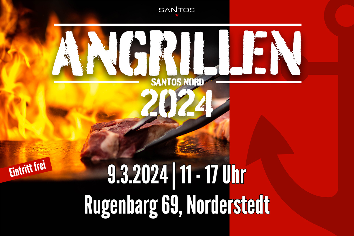 Hamburg grillt an! SANTOS Nord lädt ein🔥