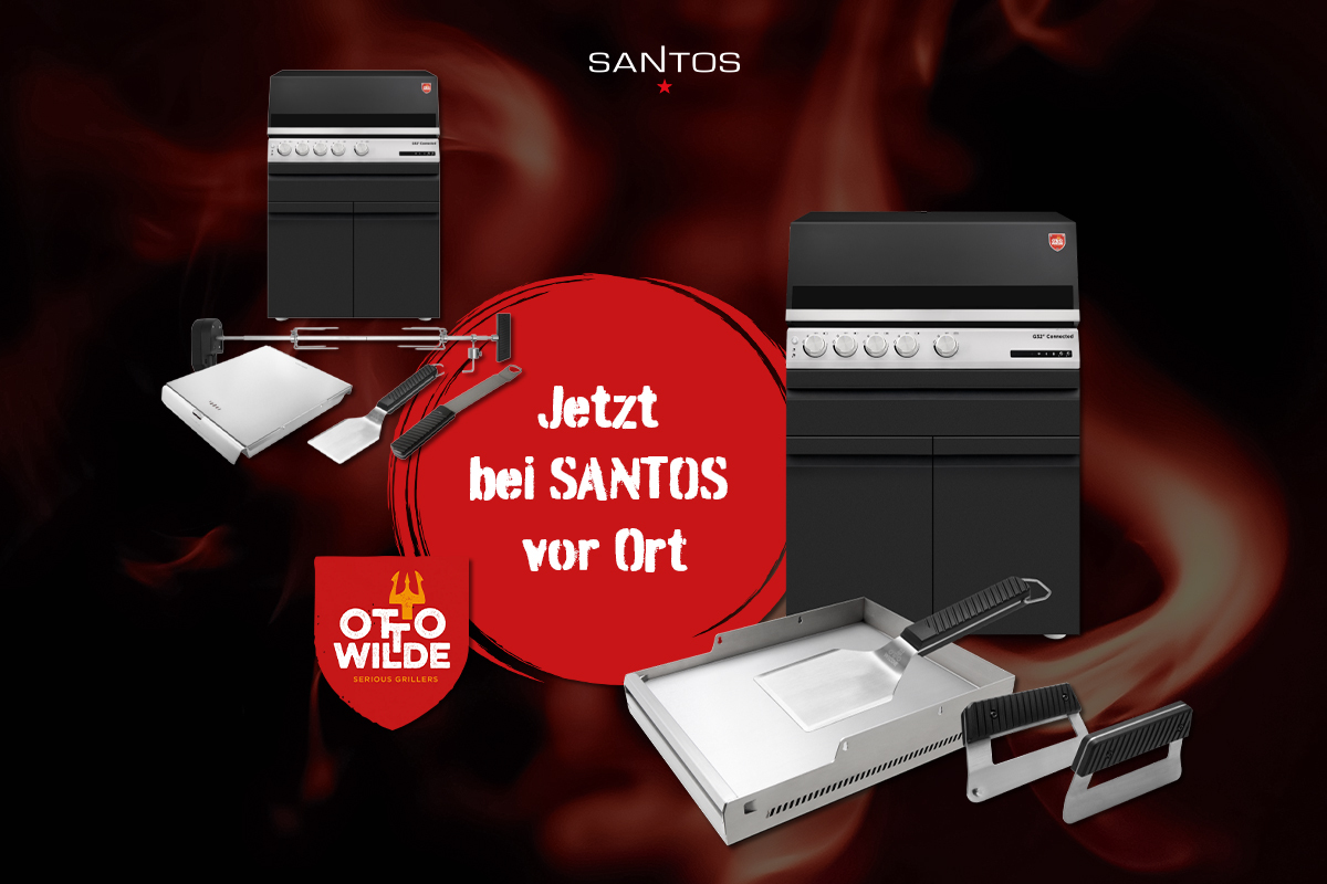 Otto Wilde Aktion bei SANTOS vor Ort!