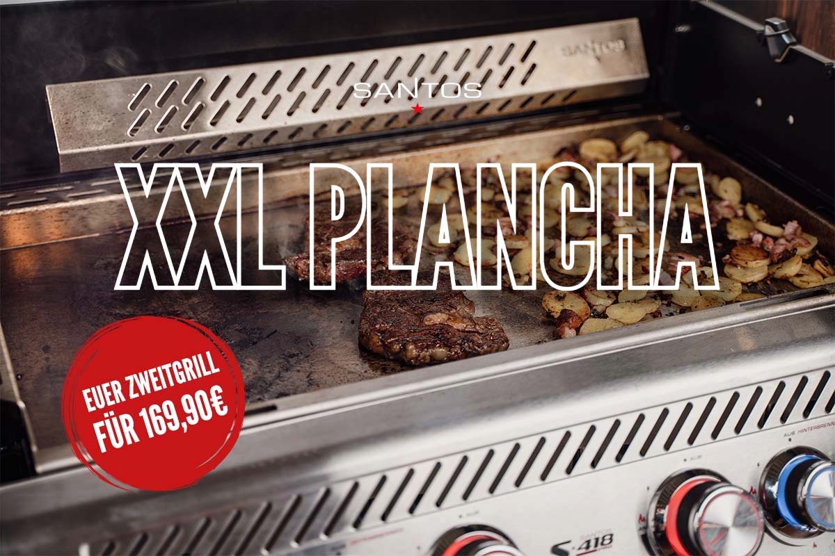 SANTOS XXL Plancha für S-Serie