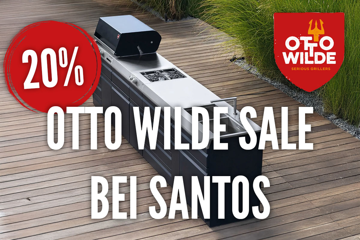 Sichert Euch 20% Rabatt auf alle Otto Wilde Produkte bei SANTOS online oder vor Ort!