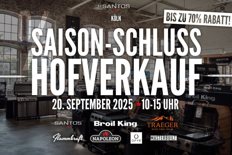 SANTOS Saison-Schluss-Hofverkauf am 20.09.2025 in Köln