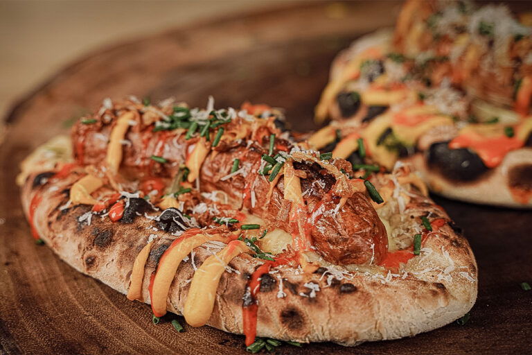 Hot-Dog Streetfood Pizza
