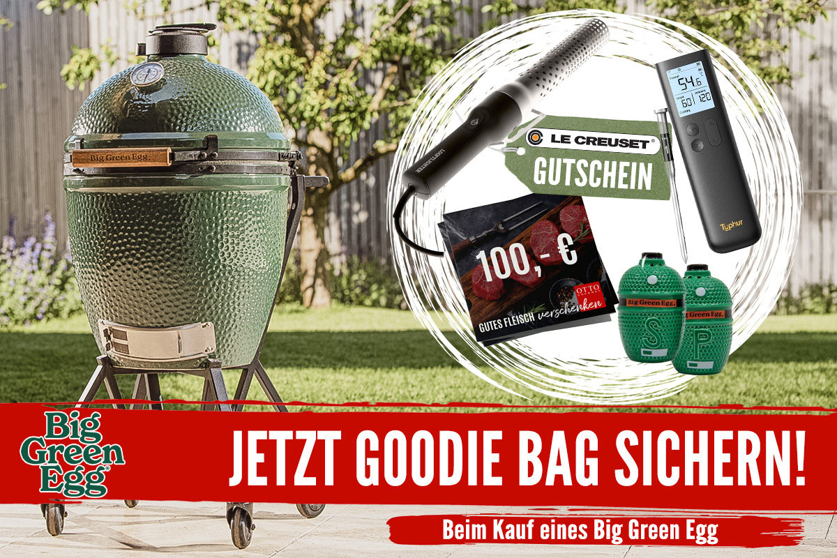 Jetzt wird’s EGGsklusiv: Big Green Egg Goodie Bag 2026
