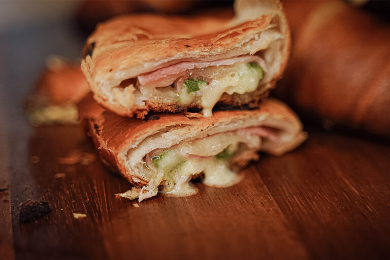 Schinken-Käse-Croissants