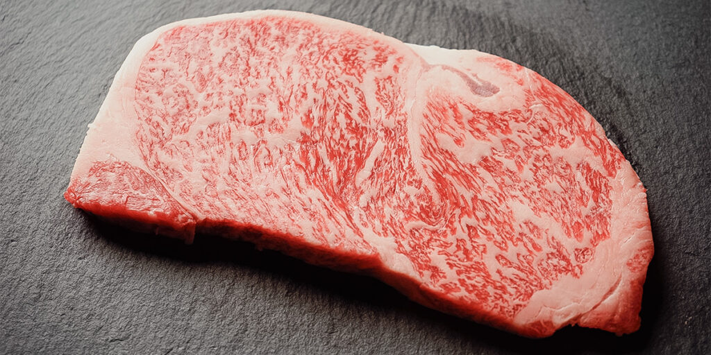 Wagyu Fleisch Marmorierung