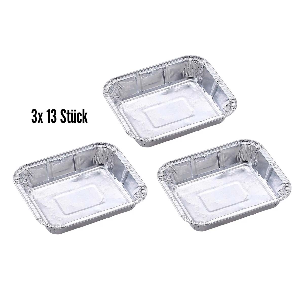 SANTOS Fettauffangschale für Broil King 3x 13er Set