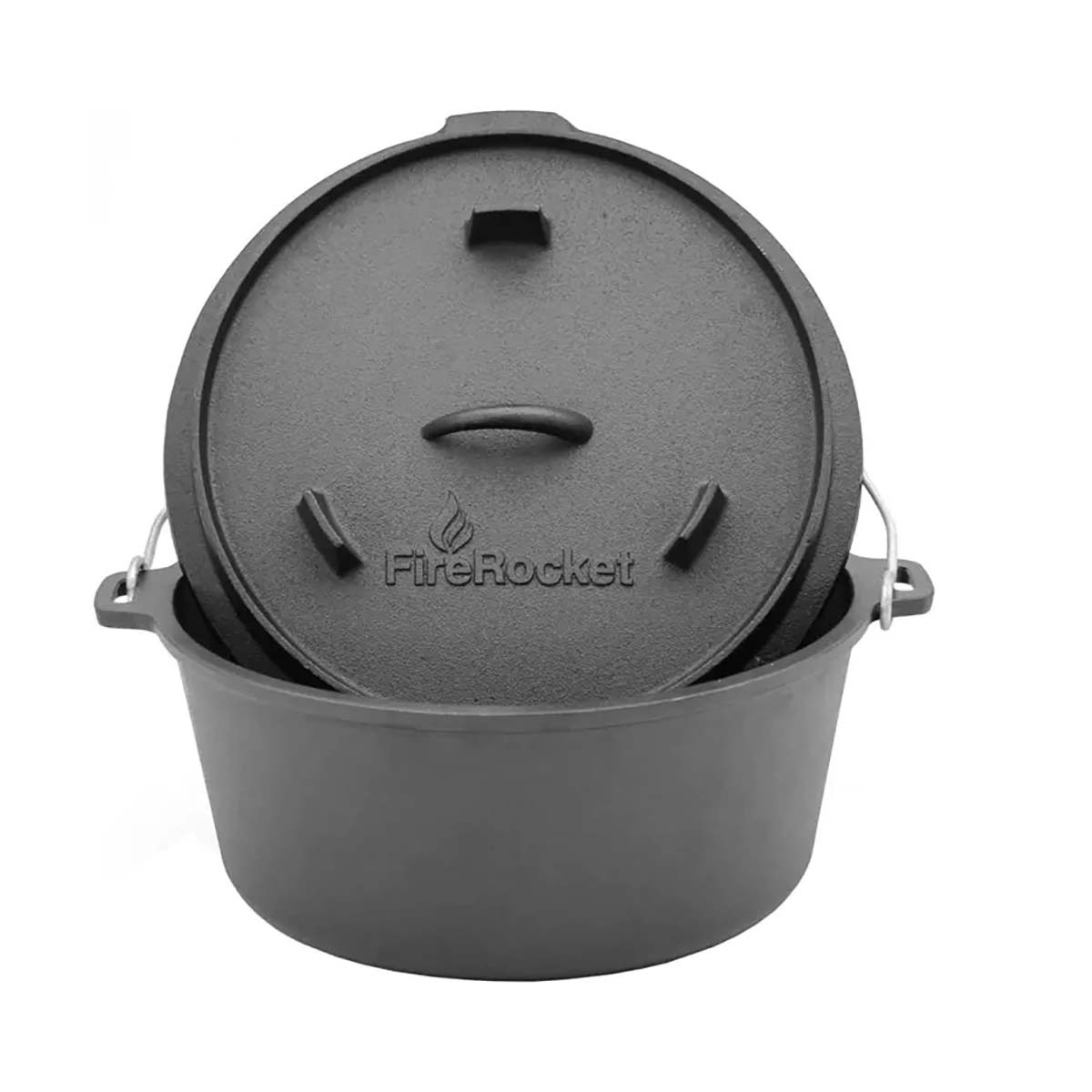 FireRocket Dutch Oven 9qt | 8,5L | ohne Füße FireRocket Dutch Oven 9qt | 8,5L | ohne Füße